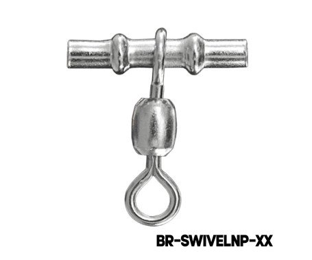 AQUA MARINE - Branch Swivel-Nickel Plated